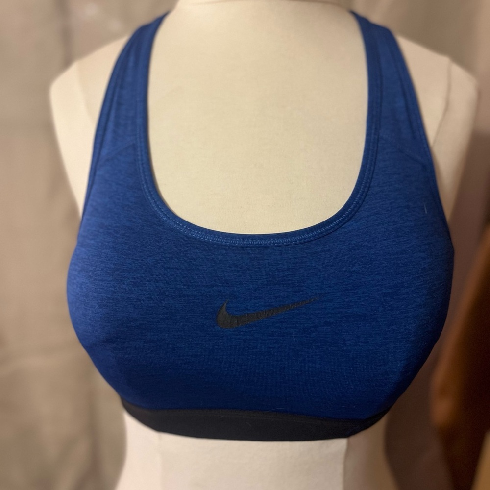 Blue Nike Sports Bra